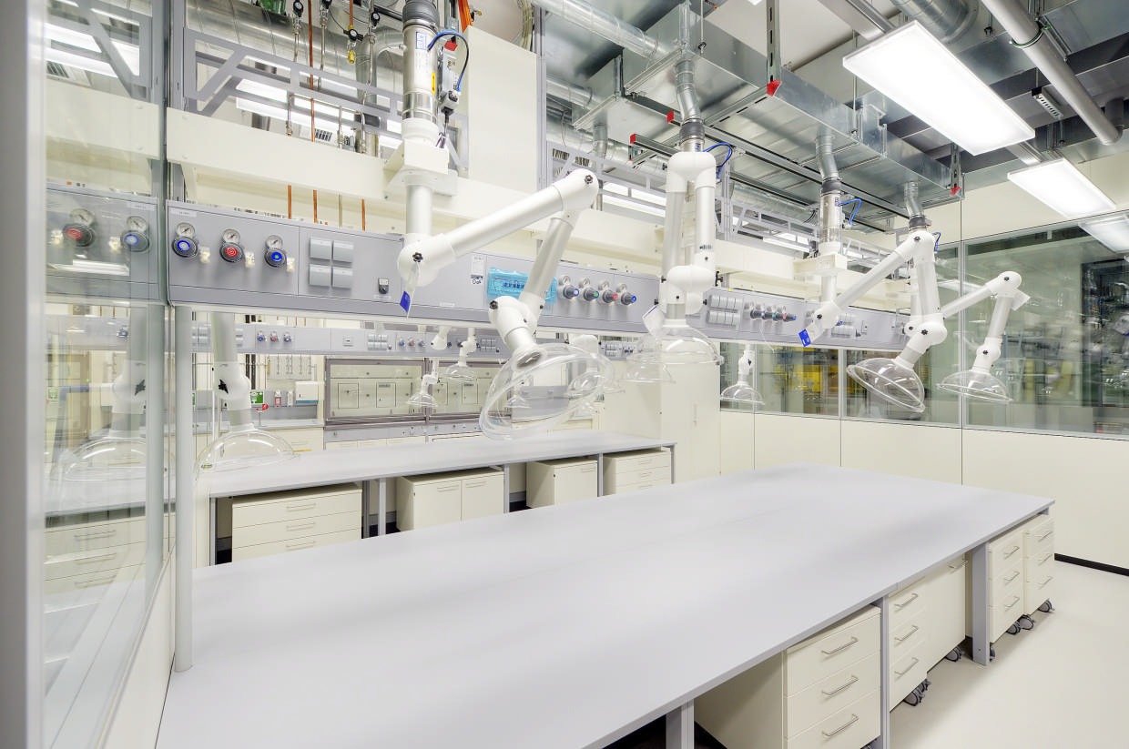 Completed laboratory fit-out